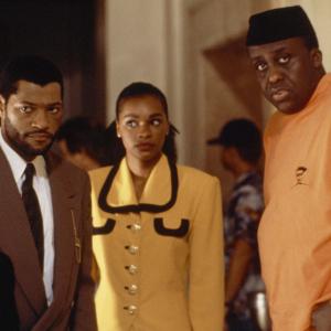 Laurence Fishburne and Bill Duke in Deep Cover 1992