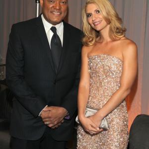Claire Danes and Laurence Fishburne