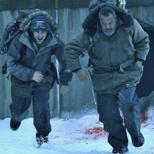 Still of Laurence Fishburne and Kevin Zegers in The Colony 2013