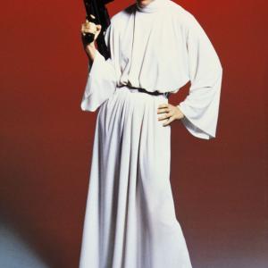 Still of Carrie Fisher in Zvaigzdziu karai 1977