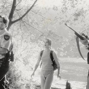 Still of Bridget Fonda, Bill Pullman and Brendan Gleeson in Lake Placid (1999)