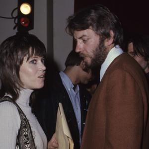 Jane Fonda and Donald Sutherland