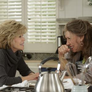 Still of Jane Fonda and Lily Tomlin in Grace and Frankie (2015)