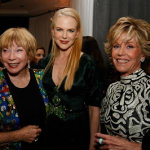 Nicole Kidman Jane Fonda and Shirley MacLaine
