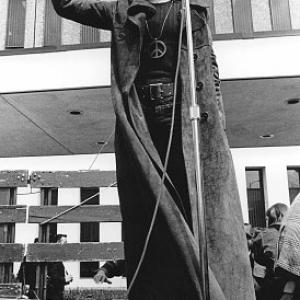 Jane Fonda at a Protest in Denver April 24 1970