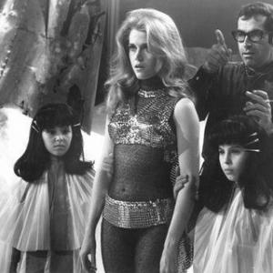 Barbarella Jane Fonda and Roger Vadim 1968 Paramount