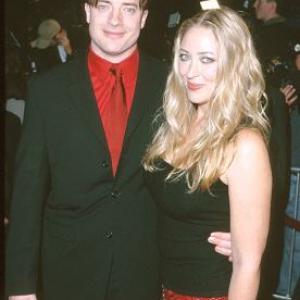 Brendan Fraser and his wife Afton Smith
