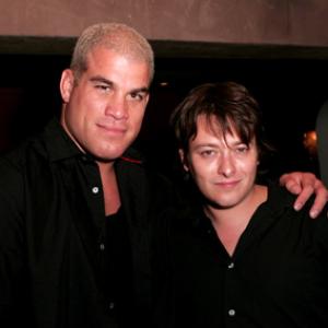 Edward Furlong and Tito Ortiz at event of The Crow Wicked Prayer 2005