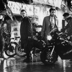 Still of Michael Douglas and Andy Garcia in Black Rain 1989