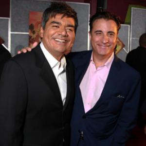 Andy Garcia and George Lopez at event of Cihuahua is Beverli Hilso 2008