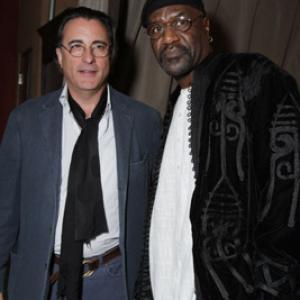 Andy Garcia and Delroy Lindo at event of This Christmas 2007