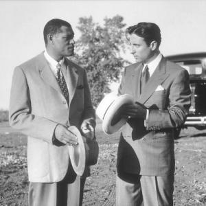 Still of Laurence Fishburne and Andy Garcia in Hoodlum 1997