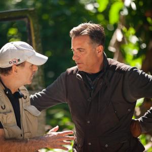 Still of Andy Garcia and Damian Lee in The Truth (2012)