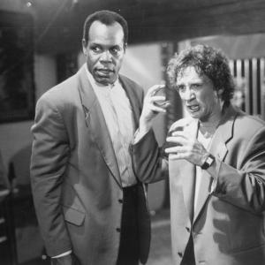 Still of Danny Glover and Martin Short in Pure Luck 1991
