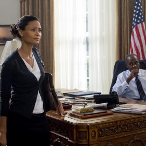 Still of Danny Glover and Thandie Newton in 2012 2009