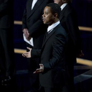 Presenter Cuba Gooding Jr during the live ABC Telecast of the 81st Annual Academy Awards from the Kodak Theatre in Hollywood CA Sunday February 22 2009