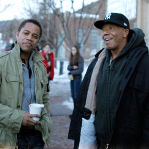 Cuba Gooding Jr and Russell Simmons
