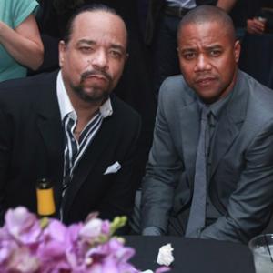 Cuba Gooding Jr. and Ice-T at event of American Gangster (2007)