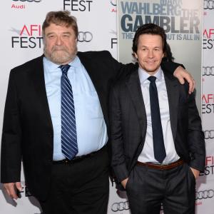 Mark Wahlberg and John Goodman at event of The Gambler (2014)