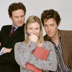 Colin Firth Rene Zellweger and Hugh Grant in Bridget Jones The Edge of Reason 2004