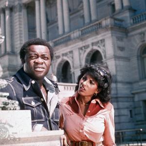 Still of Pam Grier and Yaphet Kotto in Friday Foster 1975