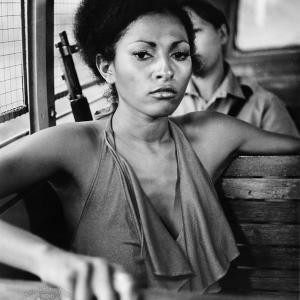 Still of Pam Grier in Black Mama White Mama 1973