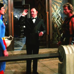 Still of Gene Hackman and Christopher Reeve in Superman IV The Quest for Peace 1987