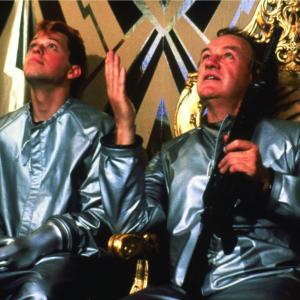 Still of Gene Hackman and Jon Cryer in Superman IV The Quest for Peace 1987