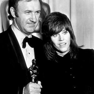 Academy Awards 44th Annual Gene Hackman and Jane Fonda