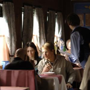 Still of Woody Harrelson and Emily Mortimer in Transsiberian (2008)