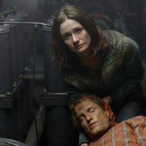 Still of Woody Harrelson and Emily Mortimer in Transsiberian (2008)