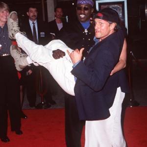 Woody Harrelson and Wesley Snipes at event of Money Train (1995)