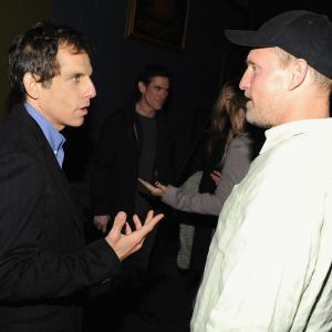 Woody Harrelson and Ben Stiller at event of Rampart 2011