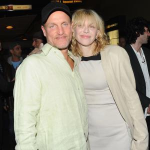 Woody Harrelson and Courtney Love at event of Rampart 2011