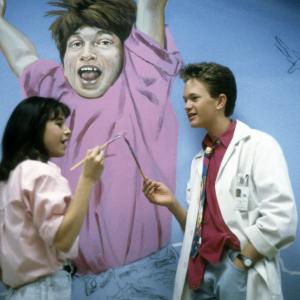 Still of Neil Patrick Harris and Lisa Dean Ryan in Doogie Howser MD 1989