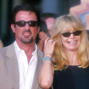 Sylvester Stallone and Goldie Hawn