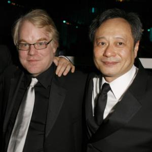 Philip Seymour Hoffman and Ang Lee at event of The 78th Annual Academy Awards (2006)