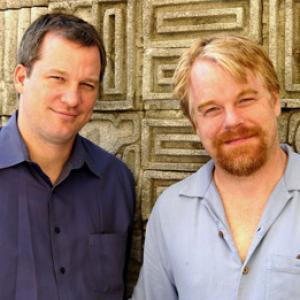 Philip Seymour Hoffman and Gordy Hoffman at event of Love Liza 2002