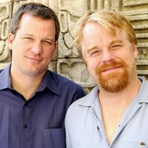 Philip Seymour Hoffman and Gordy Hoffman at event of Love Liza 2002