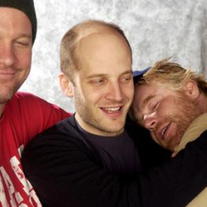 Philip Seymour Hoffman Gordy Hoffman and Todd Louiso at event of Love Liza 2002