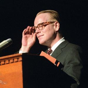 Still of Philip Seymour Hoffman in Capote 2005