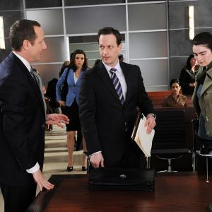 Still of Gaby Hoffmann Josh Charles and Sam Robards in The Good Wife 2009