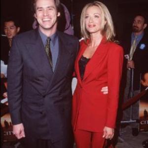 Jim Carrey and Lauren Holly at event of City of Angels (1998)