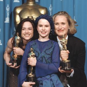 Holly Hunter Jane Campion and Anna Paquin at event of The 66th Annual Academy Awards 1994