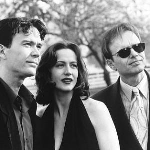 Still of Timothy Hutton Joe Pantoliano and Michelle Burke in The Last Word 1995