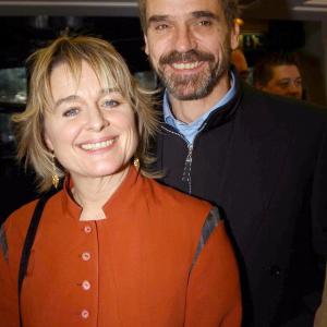 Jeremy Irons and Sinad Cusack