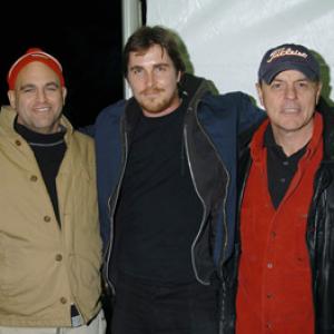 Christian Bale, Michael Ironside and John Sharian at event of The Machinist (2004)