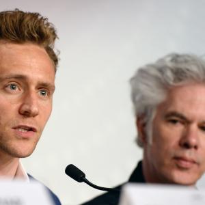 Jim Jarmusch and Tom Hiddleston at event of Isgyvena tik mylintys (2013)