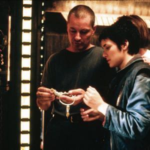 Winona Ryder and Jean-Pierre Jeunet in Alien: Resurrection (1997)
