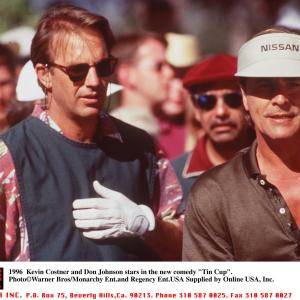 Still of Kevin Costner and Don Johnson in Tin Cup 1996